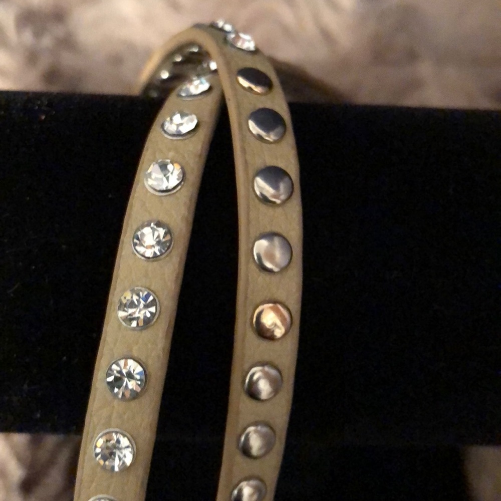 3/$20 Brown Leather Wrap Bracelet w/ Buckle NWT - Picture 5 of 5